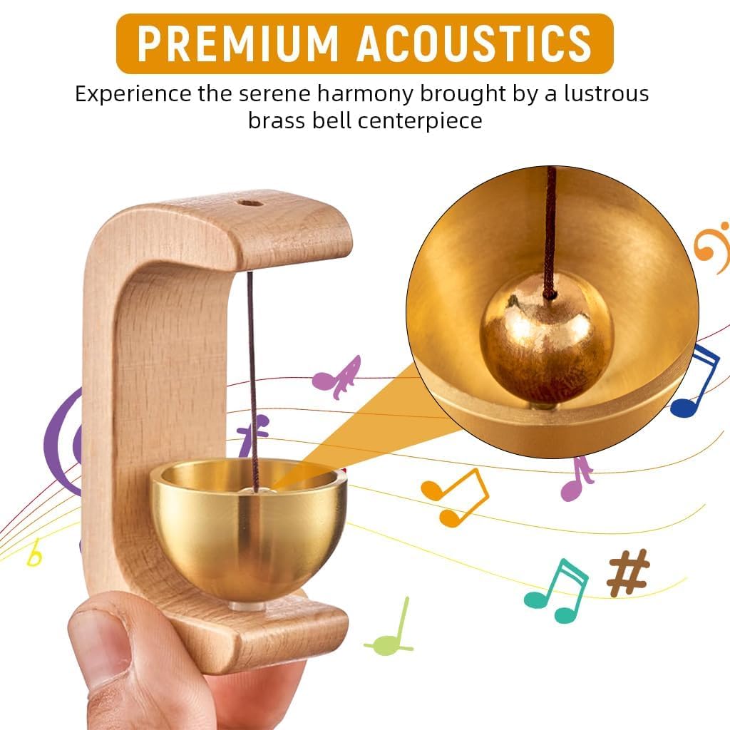 Elegant Wooden Door Chime™