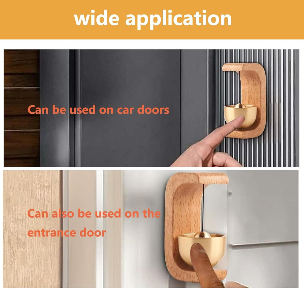 Elegant Wooden Door Chime™