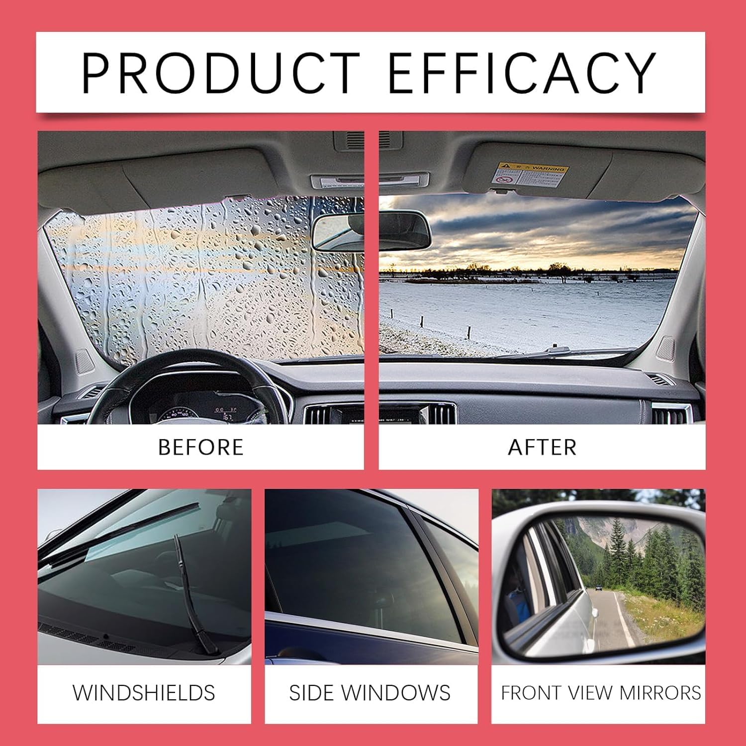 CrystalClear Windshield CleanerTM