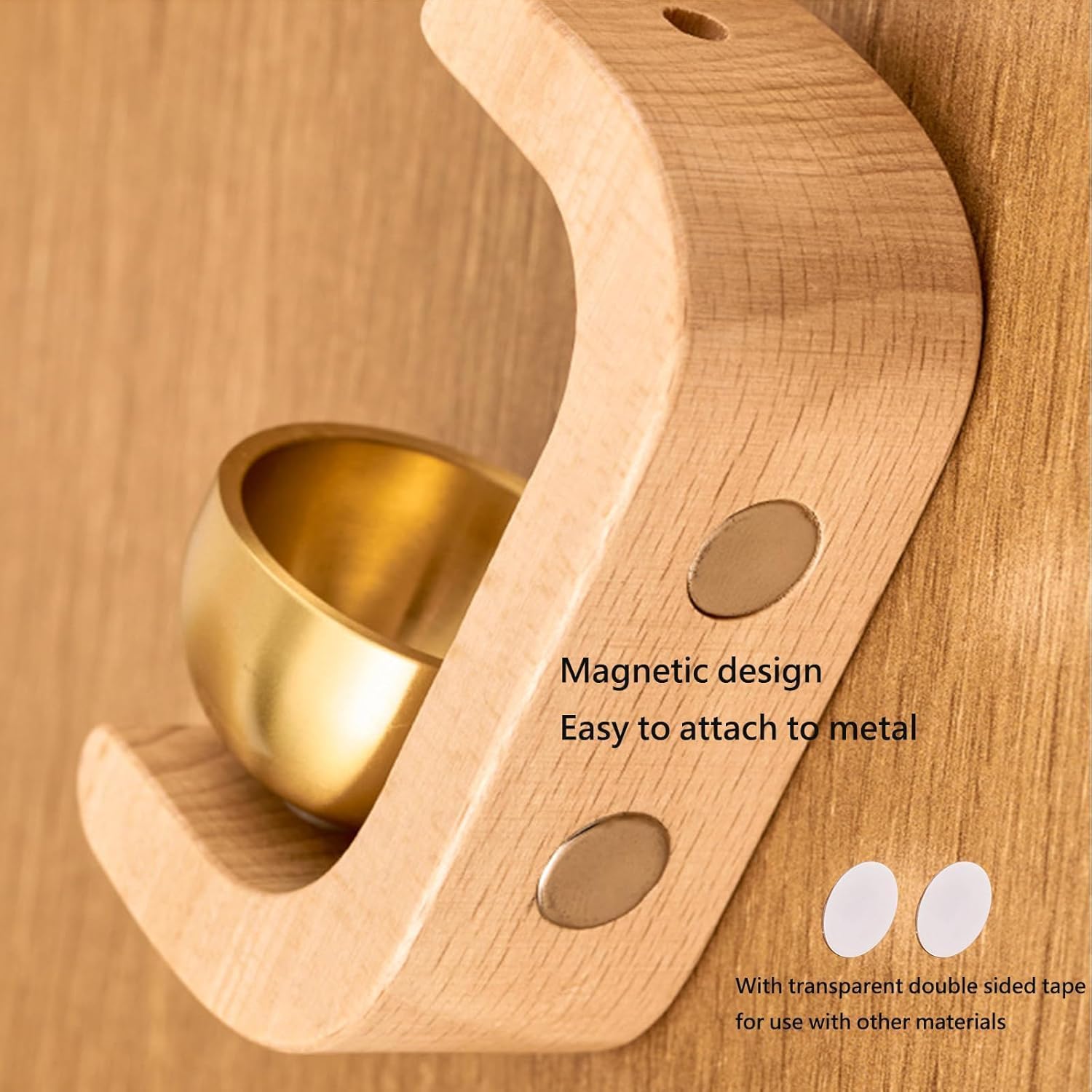 Elegant Wooden Door Chime™