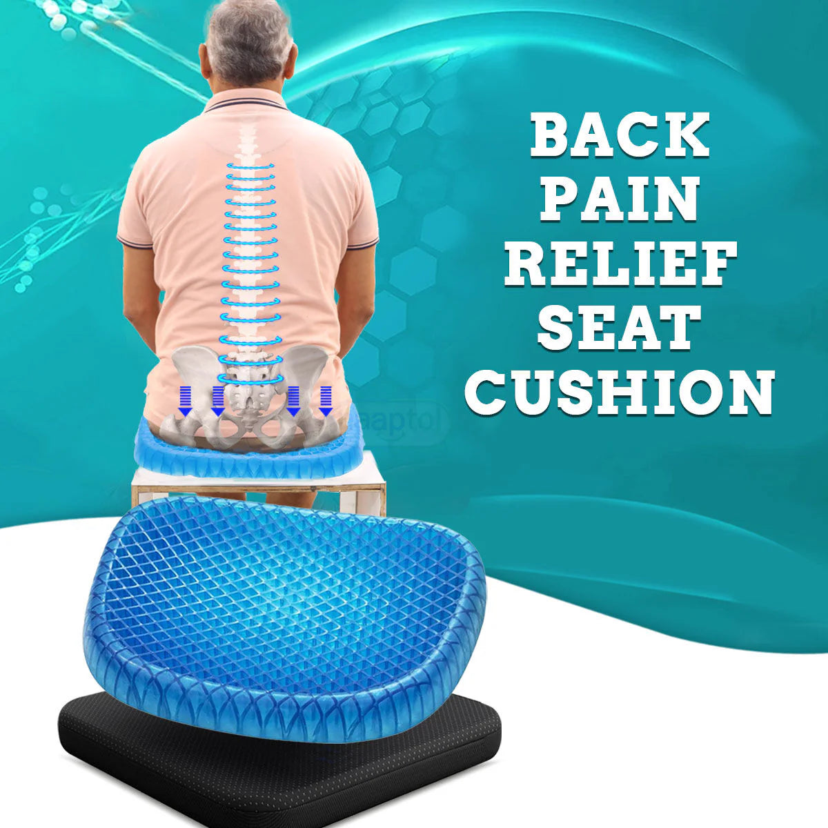 Premium Comfort Gel Seat Cushion™
